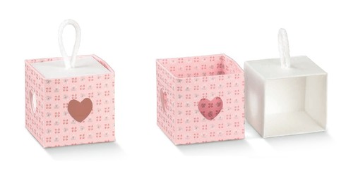 Scatola portaconfetti cuore - 10,