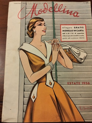 1956 rivista moda modellina - 1956,