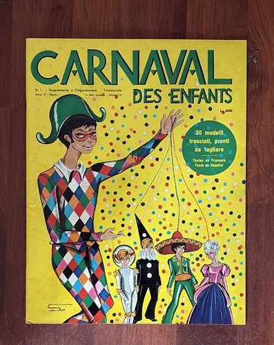 Carnaval des enfants - des, anno