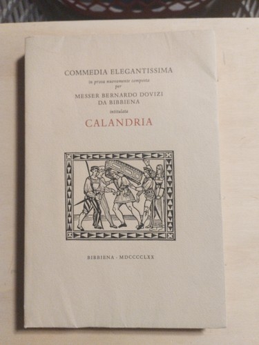 Calandria commedia - calandria,