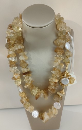 Collana elegantissima quarzo - collana,