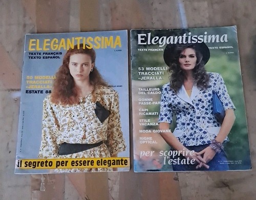 Riviste elegantissima pezzi - elegantissima,